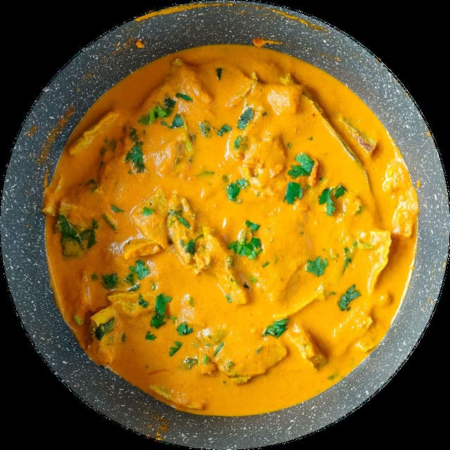 Butter Masala Egg Fry Curry (🌿).