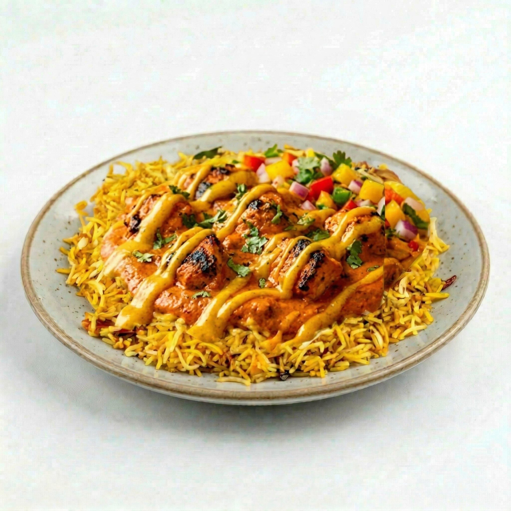 Tikka Masala Rice Bowl (H).