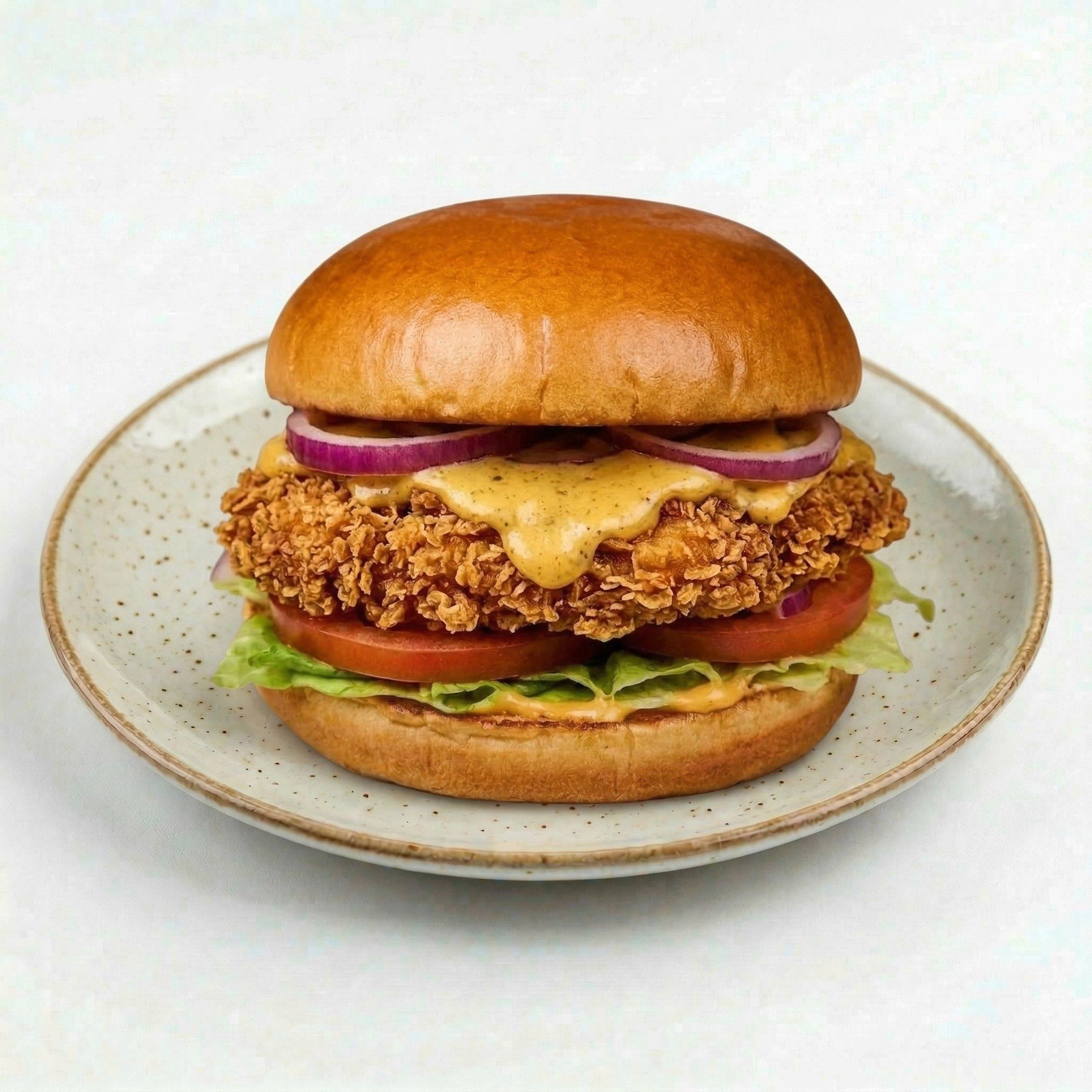 Crispy Chicken Sandwich (H).