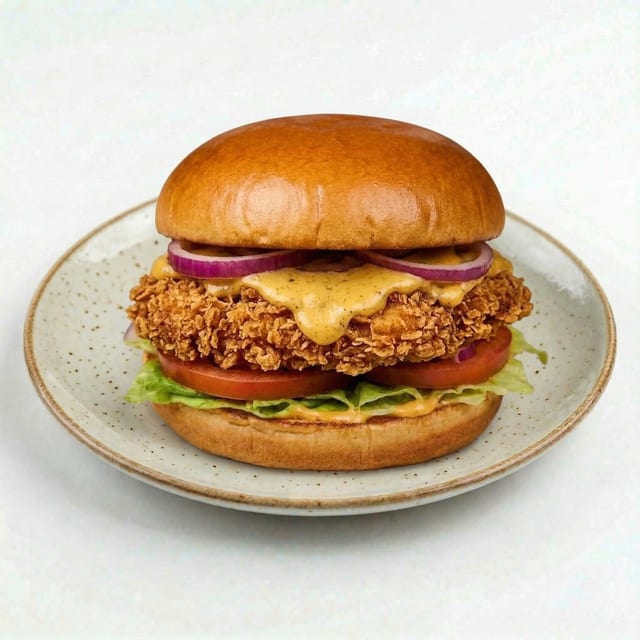 Crispy Chicken Sandwich (🟢).