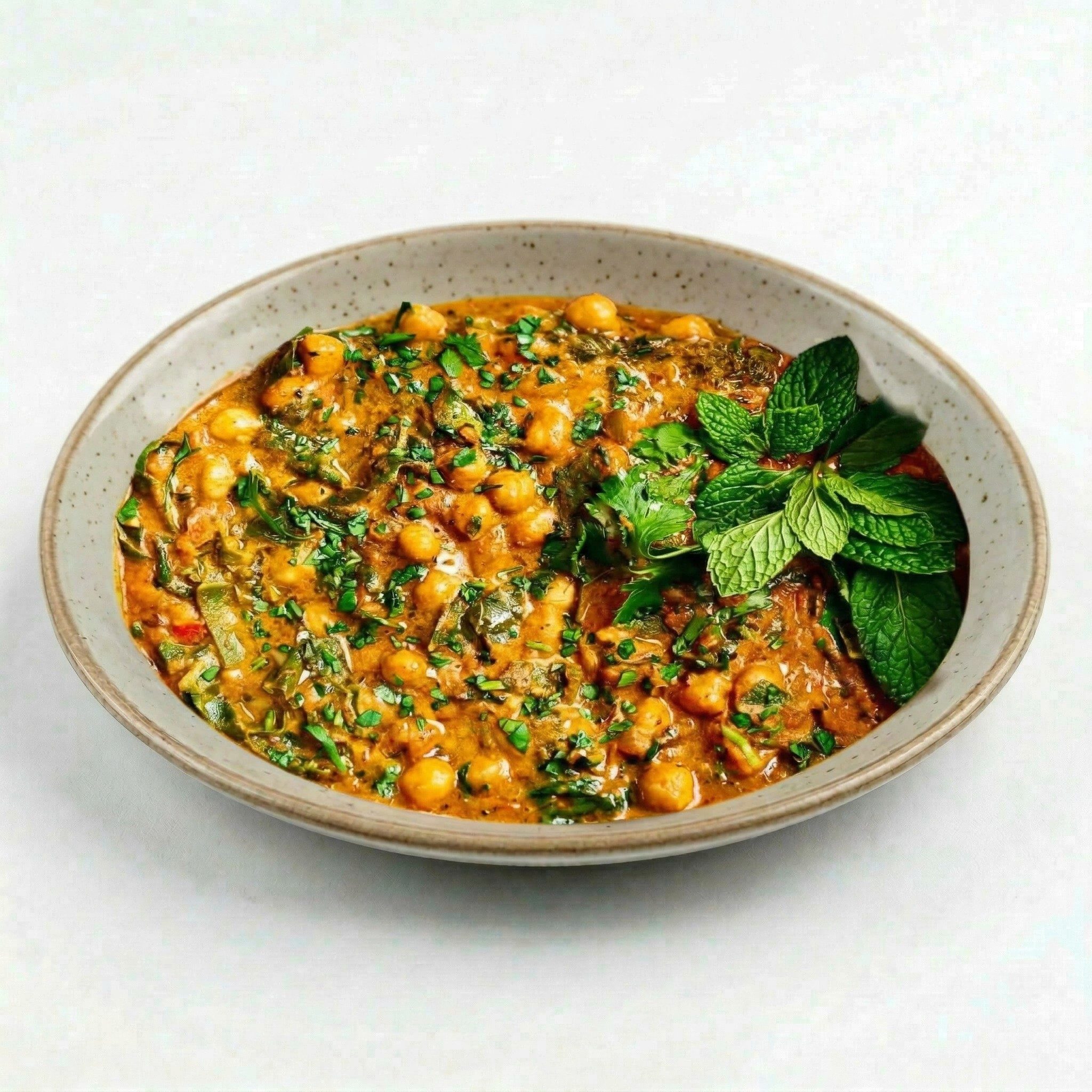 Chickpea Daal Curry (V).