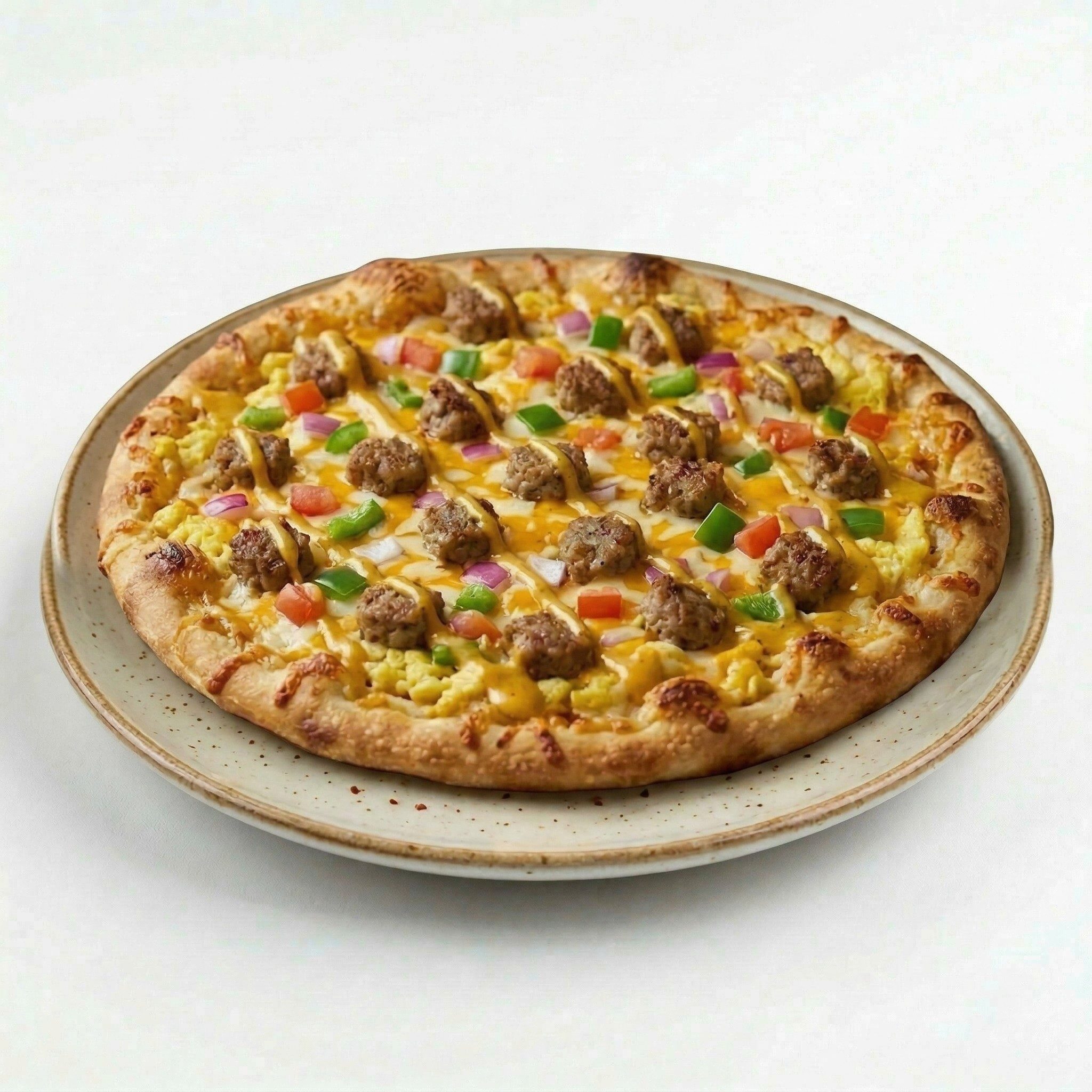 Breakfast Pizza (Personal Size) (H).