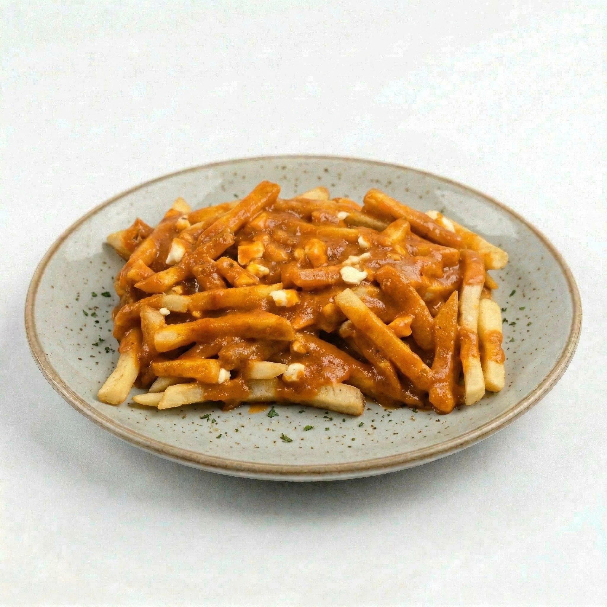 Tikka Masala Large Fries With Feta.