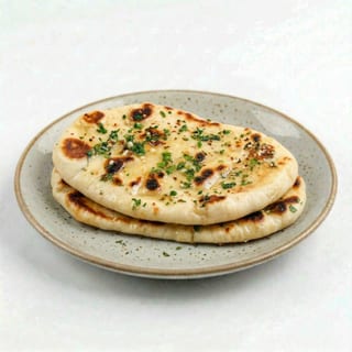 Garlic Fire Naan (🌿, 🌶️)