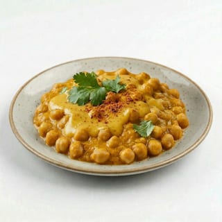 Creamy Butter Chickpeas Curry (H)