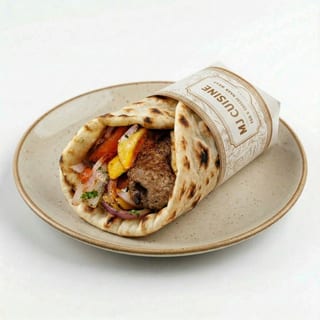 Beef Sheesh Kabob Wrap (🟢)