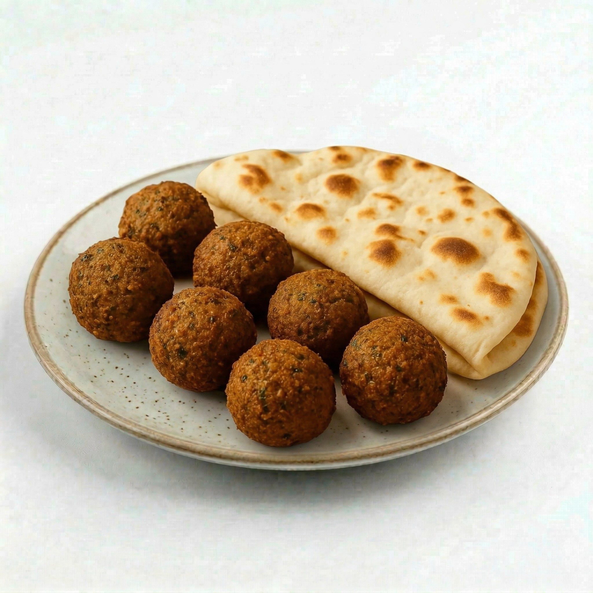 Falafel w/Naan.