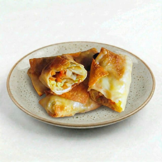 Vegetable Egg Roll (🌿).