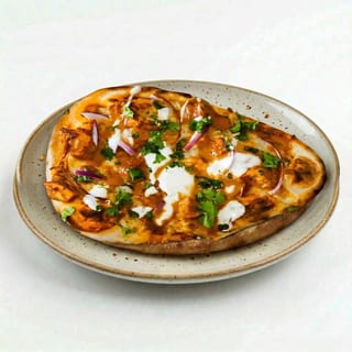 Butter Chicken Pizza (H)