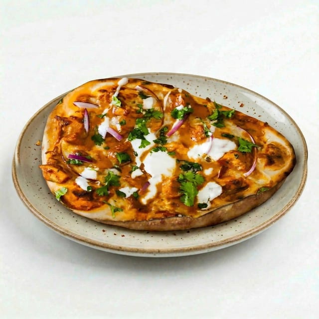 Butter Chicken Pizza (🟢).