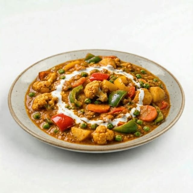 Tikka Masala Mixed Vegetables (🌿).
