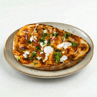 Butter Chicken Pizza