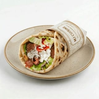Lamb & Beef Gyro Naan Roll